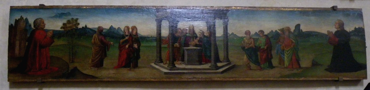 Presentazione di Gesù al tempio - predella, Firenze